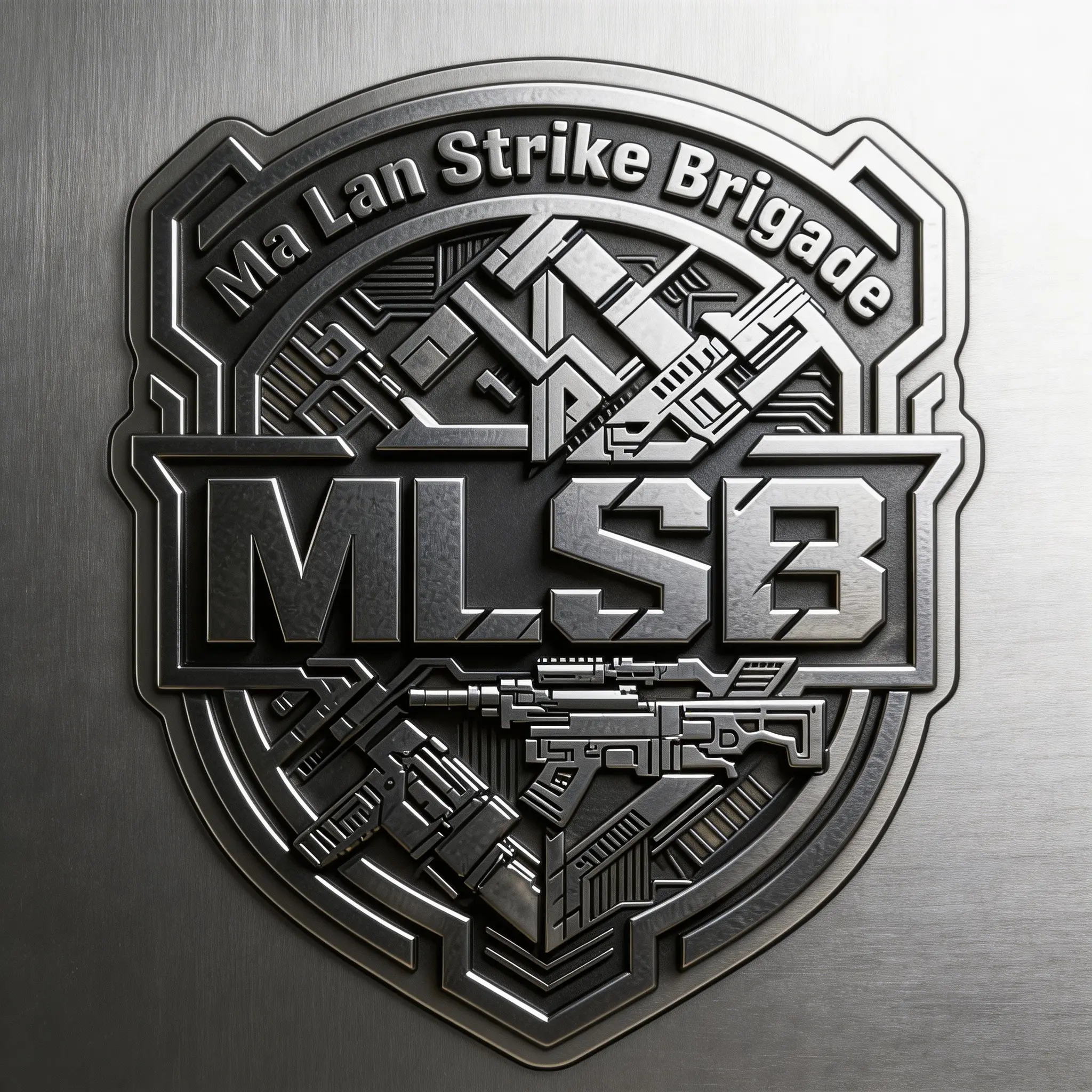 马兰突击旅队徽